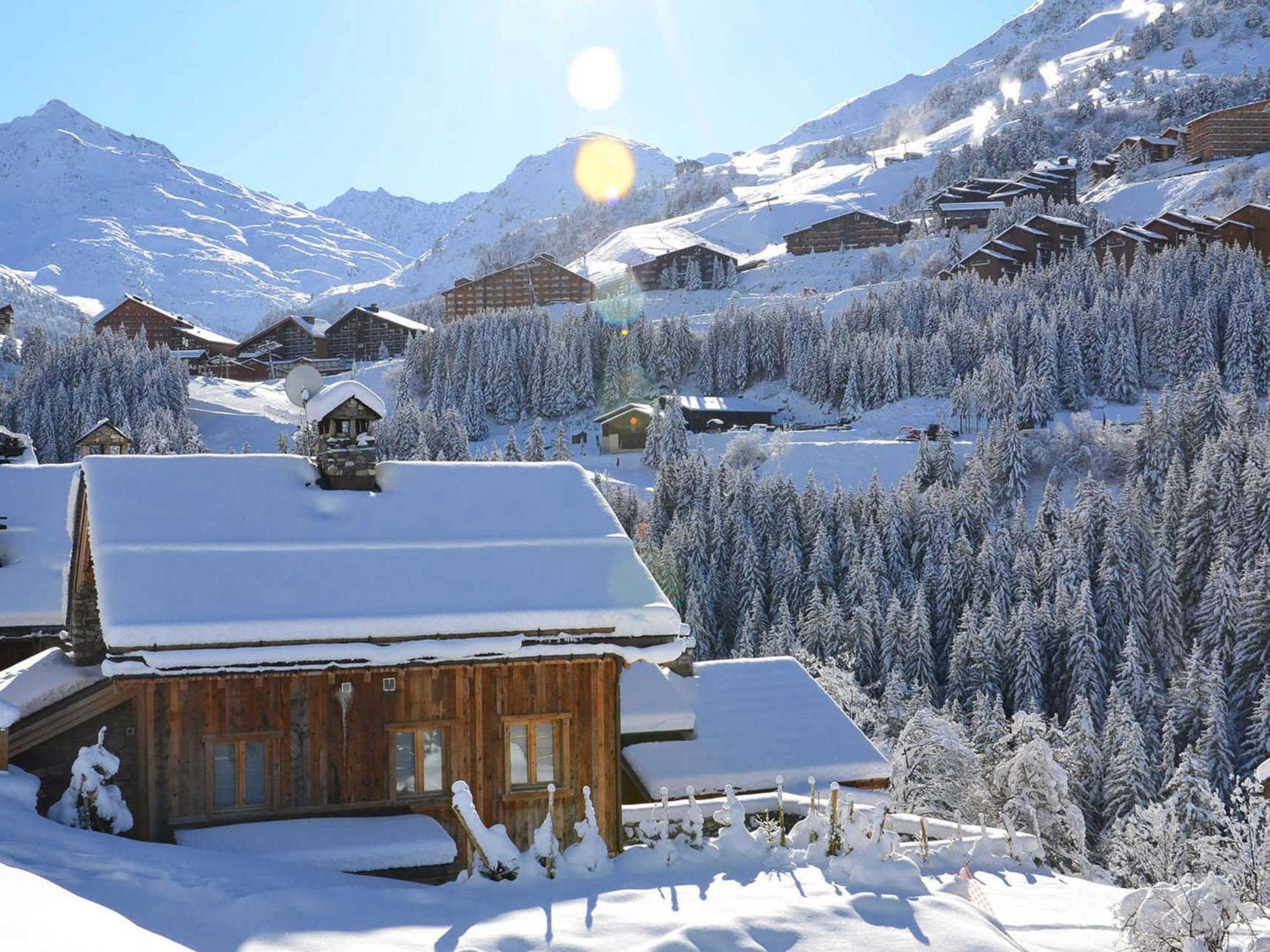 Appartement Ensoleille Avec Tv, Proche Pistes Et Commerces, Residence Plein Soleil, Les Allues - Fr-1-182-18 Méribel Exteriör bild