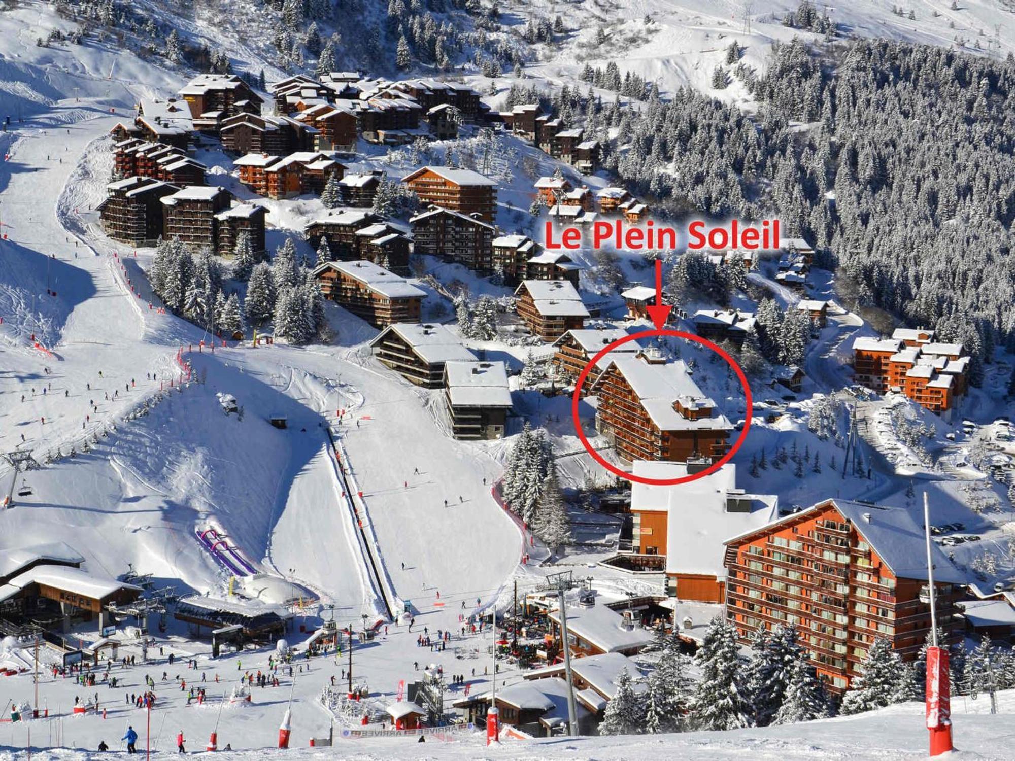 Appartement Ensoleille Avec Tv, Proche Pistes Et Commerces, Residence Plein Soleil, Les Allues - Fr-1-182-18 Méribel Exteriör bild